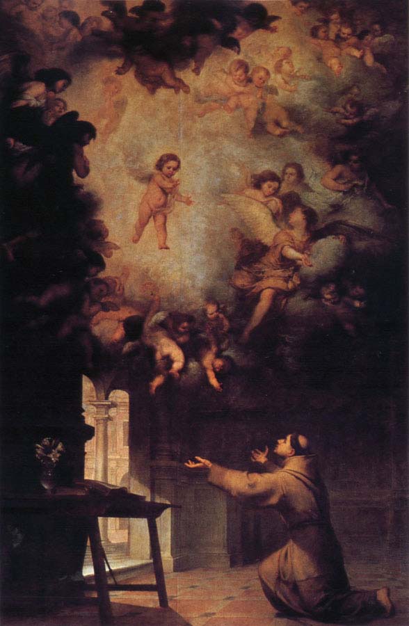 Vision of St.Anthony of Padua